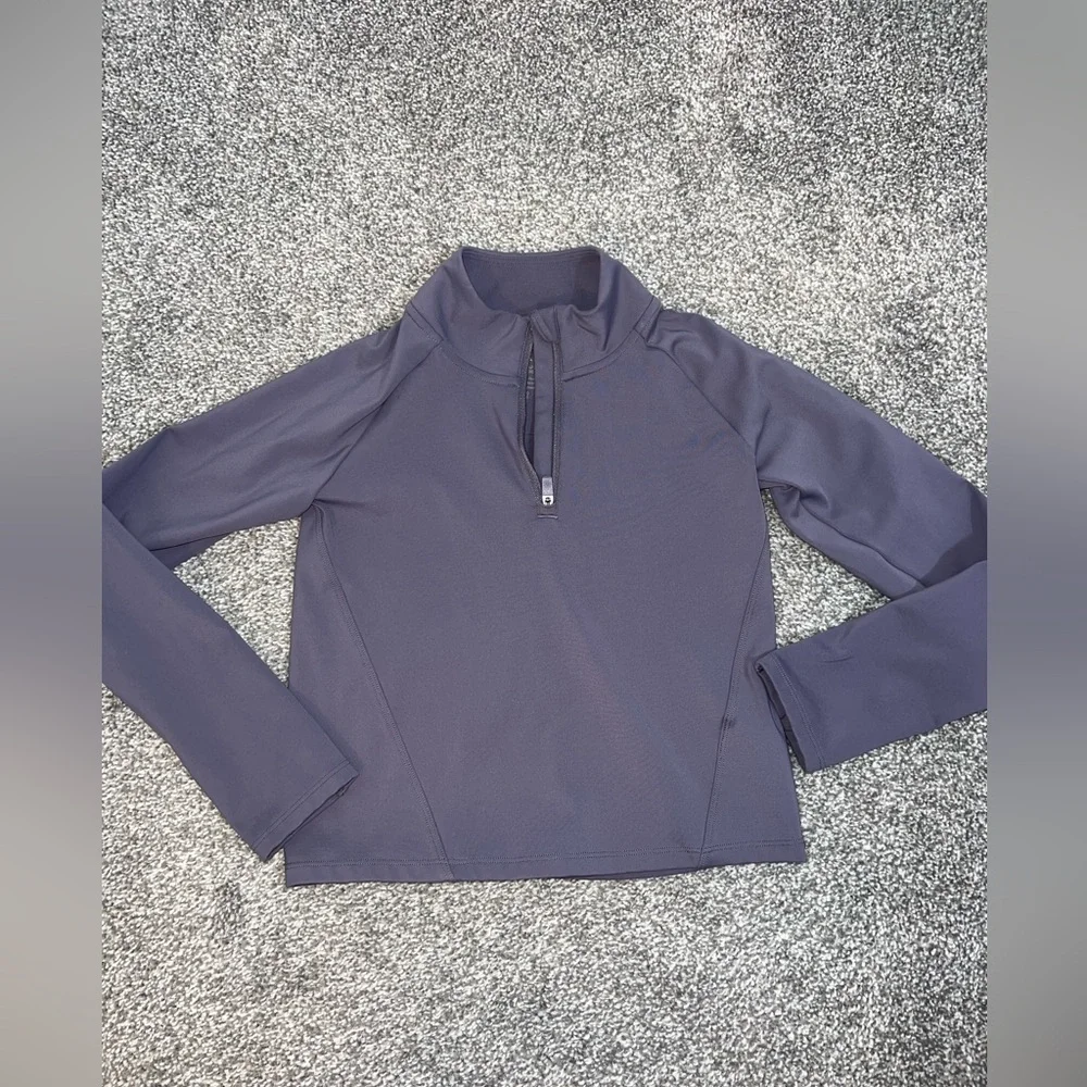 Athleta Girl Icebreaker Half Zip Top